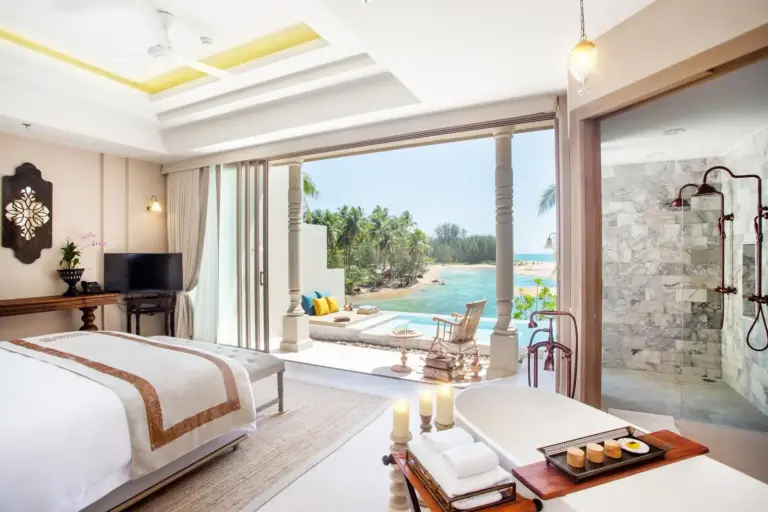Devasom Khao Lak Beach Resort & Villas suite with view