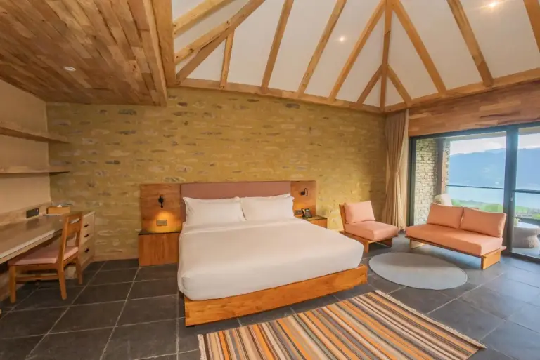 Inviting guest room at Dorje's Resort and Spa, Pokhara