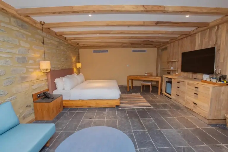 Cozy guest room at Dorje's Resort and Spa, Pokhara